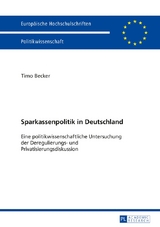 Sparkassenpolitik in Deutschland - Timo Becker