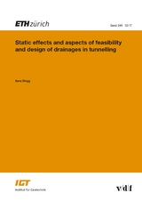 Static effects and aspects of feasibility and sesign of drainages in tunnelling - Zingg Sara