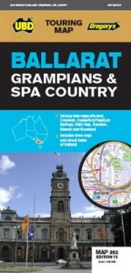 Ballarat Grampians Map 382 15th ed - UBD Gregory's