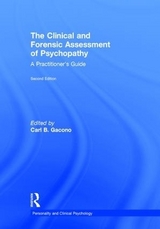 The Clinical and Forensic Assessment of Psychopathy - Gacono, Carl