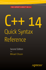 C++ 14 Quick Syntax Reference - Mikael Olsson