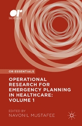 Operational Research for Emergency Planning in Healthcare: Volume 1 - 