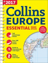 2017 Collins Essential Road Atlas Europe - Collins Maps