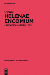 Helenae encomium -  Gorgias