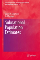 Subnational Population Estimates - David A. Swanson, Jeff Tayman