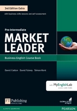 Market Leader 3rd Edition Extra Pre-Intermediate Coursebook with DVD-ROM and MyEnglishLab Pack - Walsh, Clare