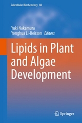 Lipids in Plant and Algae Development - 