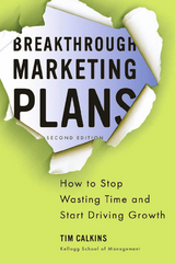 Breakthrough Marketing Plans - Tim Calkins