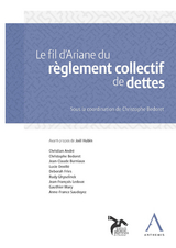 Le fil d''Ariane du règlement collectif de dettes -  Anthemis,  Collectif