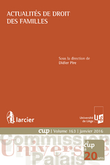 Actualités de droit des familles - 