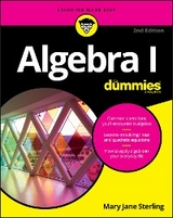 Algebra I For Dummies - Mary Jane Sterling