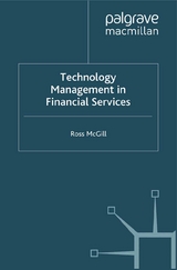 Technology Management in Financial Services - R. McGill