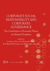 Corporate Social Responsibility and Corporate Governance - Lorenzo Sacconi, Margaret Blair, R. Edward Freeman