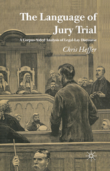 The Language of Jury Trial - C. Heffer