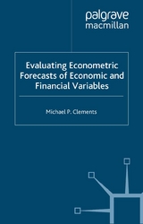 Evaluating Econometric Forecasts of Economic and Financial Variables - M. Clements