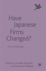 Have Japanese Firms Changed? - 