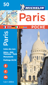 Paris Pocket - Michelin City Plan 50 - Michelin