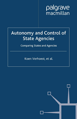 Autonomy and Control of State Agencies - K. Verhoest, P. Roness, B. Verschuere, K. Rubecksen, M. MacCarthaigh