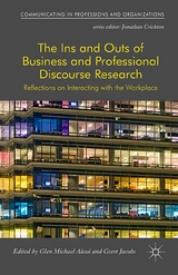 The Ins and Outs of Business and Professional Discourse Research - 