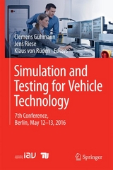 Simulation and Testing for Vehicle Technology - 