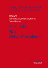 Patentrecht - ADR - Wirtschaftsstrafrecht - 