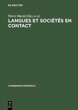 Langues et sociétés en contact - 