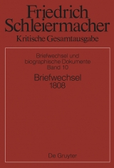 Briefwechsel 1808 - 