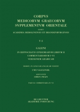 Galeni in Hippocratis Epidemiarum librum II commentariorum IV-VI versio Arabica et indices - 