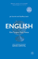 English – One Tongue, Many Voices - Jan Svartvik, Geoffrey Leech