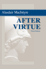 After Virtue -  Alasdair Macintyre