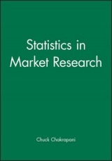 Statistics in Market Research - Chakrapani, Chuck