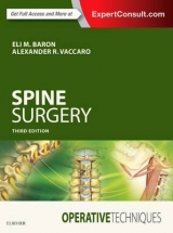 Operative Techniques: Spine Surgery - Baron, Eli M.; Vaccaro, Alexander R.