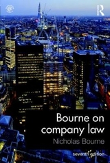 Bourne on Company Law - Bourne, Nicholas