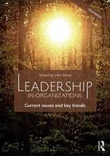 Leadership in Organizations - Storey, John