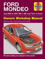 Ford Mondeo Petrol & Diesel (July 03 - 07) Haynes Repair Manual - Haynes Publishing