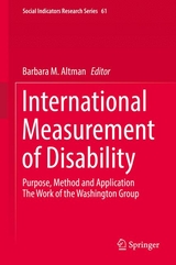 International Measurement of Disability - 