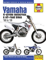 Yamaha YZ & WR 4-stroke Motocross Bikes (98 - 08) Haynes Repair Manual - Haynes Publishing