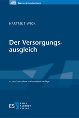 Der Versorgungsausgleich - Hartmut Wick