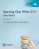 Starting Out with C++: Early Objects plus MyProgrammingLab with Pearson eText, Global Edition - Gaddis, Tony; Walters, Judy; Muganda, Godfrey