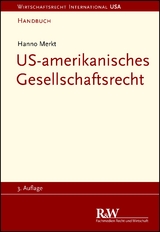 US-amerikanisches Gesellschaftsrecht - Hanno Merkt