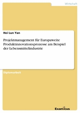 Projektmanagement für Europaweite Produktinnovationsprozesse am Beispiel der Lebensmittelindustrie - Hoi Lun Yan