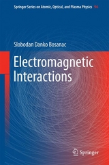 Electromagnetic Interactions - Slobodan Danko Bosanac