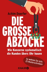 Die große Abzocke -  Achim Doerfer