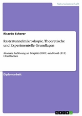 Rastertunnelmikroskopie. Theoretische und Experimentelle Grundlagen - Ricardo Scherer