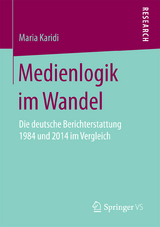 Medienlogik im Wandel - Maria Karidi