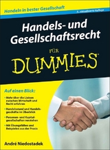 Handels- und Gesellschaftsrecht für Dummies - André Niedostadek