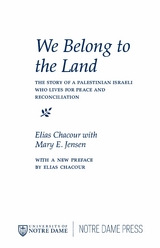 We Belong to the Land -  Elias Chacour,  Mary E. Jensen