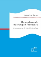 Die psychosoziale Belastung am Arbeitsplatz. Anforderungen an die öffentliche Verwaltung - Katharina Katzor