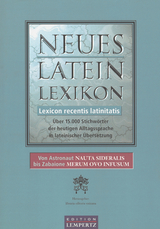 Neues Latein-Lexikon - Lexicon recentis latinitatis