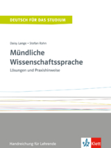 Mündliche Wissenschaftssprache - Daisy Lange, Stefan Rahn